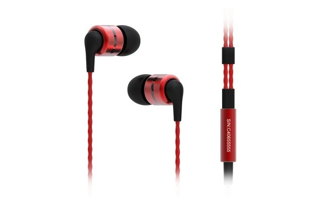 SoundMagic E80 Negro / Rojo