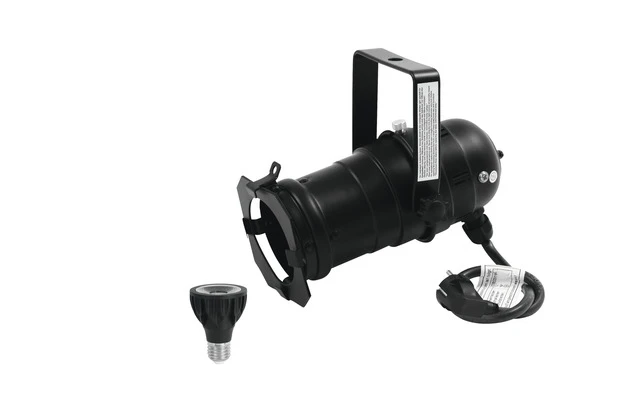 Eurolite Set PAR-20 Spot bk + PAR-20 230V COB 6W E-27 LED 1800-3000K dim2warm