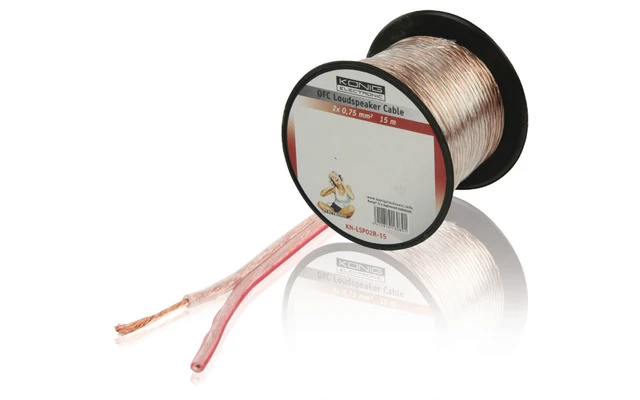 Cable de altavoz OFC 2x0.75mm²