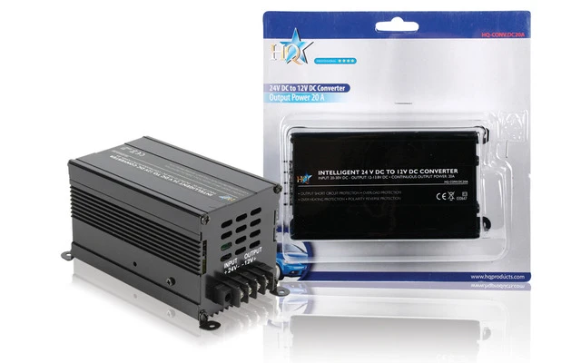 Power Converter 24 VDC - DC 12 V 20 A