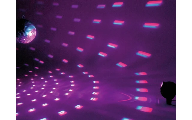 Eurolite Set Bola de Espejos 20cm con LED RGB 