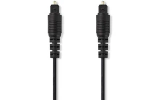 Cable de Audio Óptico - TosLink Macho - TosLink Macho - 2,0 m - Negro