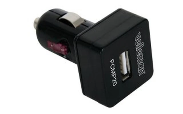 CONECTOR MECHERO USB 5W UNIVERSAL PARA iPOD, REPRODUCTORES MP3 Y