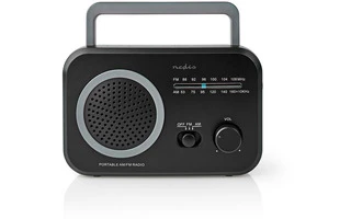 Radio FM - Diseño portátil - AM / FM - Alimentado por baterias / Alimentado por la red - Analógi
