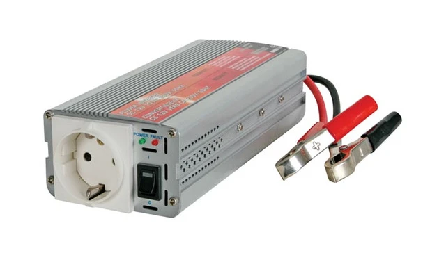 Convertidor con onda senoidal modificada 600W entrada 12VDC / salida 230VAC arranque suave