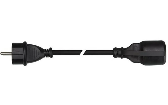 Cable prolongador de goma 10m - 3G2.5 - toma de tierra de espiga