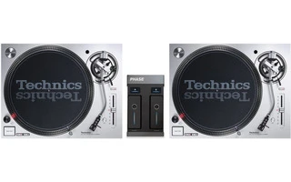 2x Technics SL 1200 Mk7 + Phasse Essential