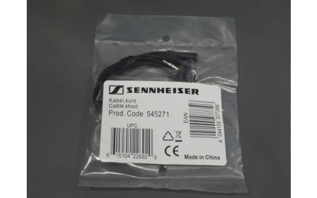 Sennheiser cable auricular IE 80 - corto 0,6M