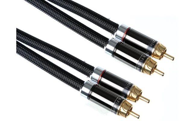 2 x CONECTOR RCA AUDIO MACHO A 2 x RCA AUDIO MACHO / SUPERIOR / 0.75m