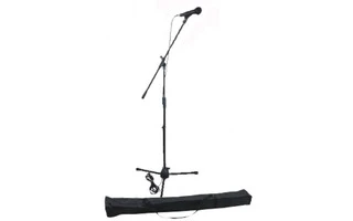 EK Audio MS1 - Set de micrófono con soporte y bolsa