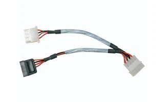 5.25" MACHO A 5.25" HEMBRA + CABLE DE ALIMENTACIÓN SATA