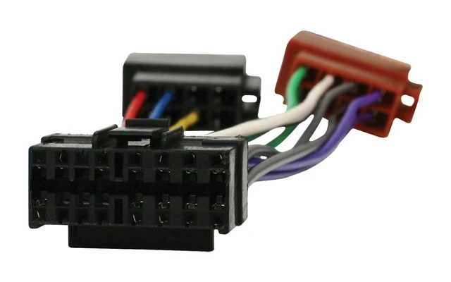 Cable de audio Iso para automóvil JVC 16 pins