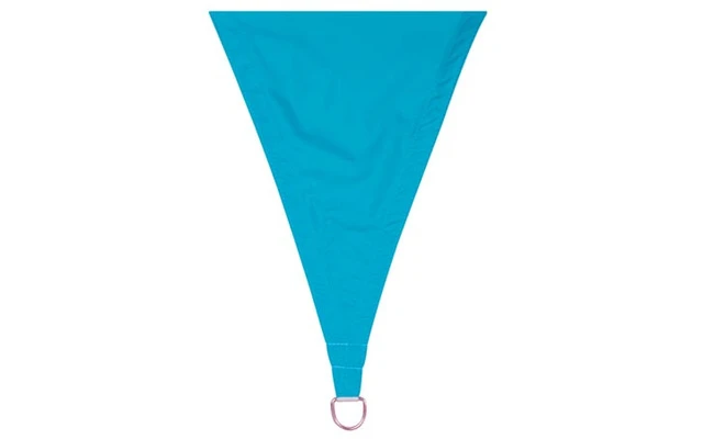 Vela de sombra triangular - 3.6 x 3.6m x 3.6m, color: Azul celeste