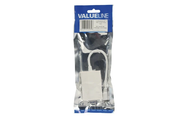 Cable adaptador MHL, USB 5-pines Micro B macho – VGA hembra + USB Micro B hembra + salida de 3,5