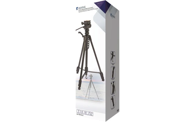 Trípode Premium para cámaras de fotos y vídeo - KN-TRIPOD23
