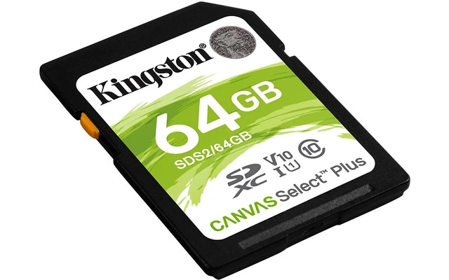 Kingston 64 GB SDXC Clase 10 UHS-I