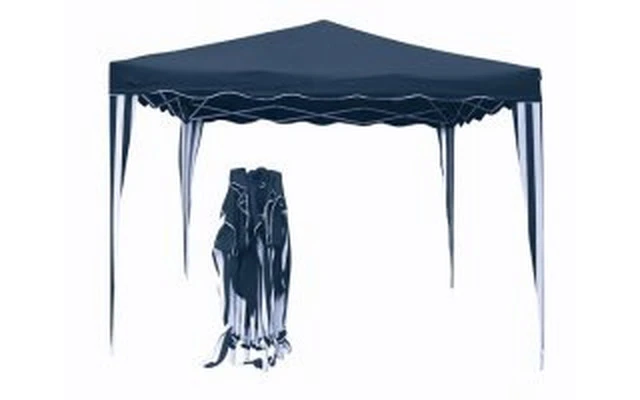 Cenador Azul/Blanco - 9m² (3m x 3m)