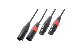 PD Connex Cable 2xXLR Macho-2xXLR Hembra 3.0m