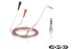 Cable liso Sennheiser HD 25 - Transparente 1.5 m
