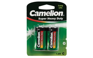 ZINC-CARBÓN C / R14 1.5V-3200mAh (2 uds./blister)