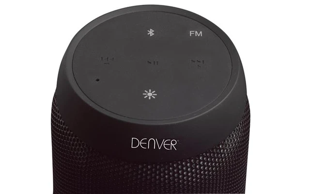 Denver BTL-60 - Altavoz bluetooth con efectos de luz