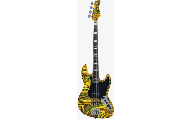 Marcus Miller V7 ALDER-4 New Gen Yellow Swirl