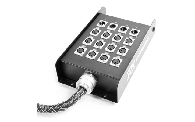 PD Connex Stage Snake 12-in 4-out XLR 30 metres