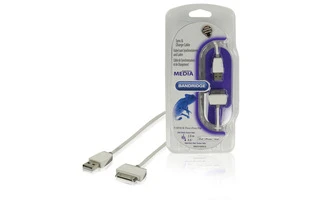 Cable de carga y sincronización para iPod/iPhone/iPad de 2.00 m