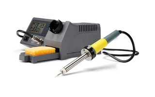 Estación de soldadura con LCD & elemento calentador cerámico - 48 W - 150-450 °C