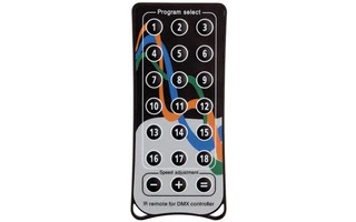 Showtec Quick DMX IR control remoto opcional para 512 plus