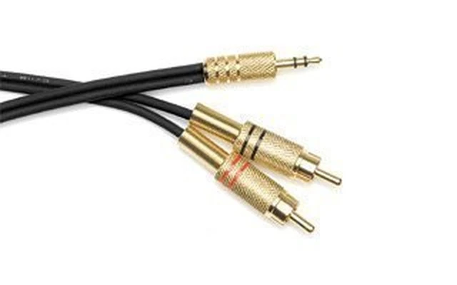 Cable 2 RCA Macho -  1 Minijack 3.5 Estereo 1.5 m