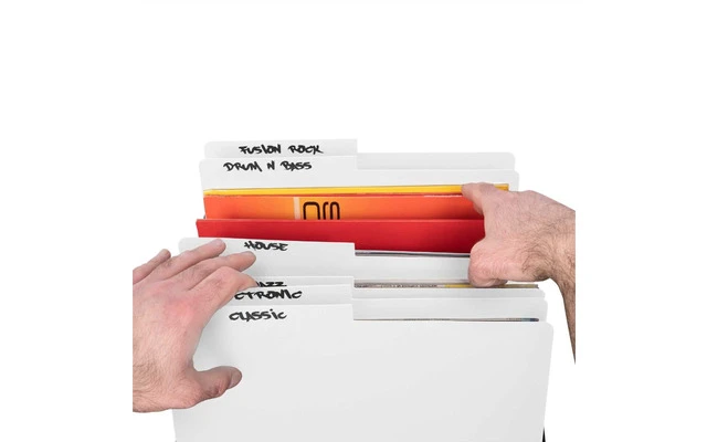 Reloop LP Divider Set White