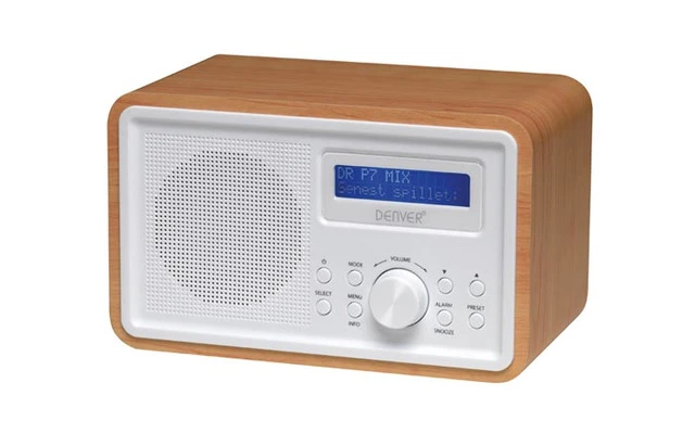 DAB-35 - RADIO DAB+/FM PORTÃTIL - CARCASA DE MADERA