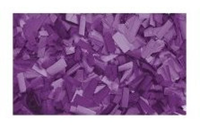 Showtec Recarga Confeti rectangular 55x17mm Morado