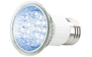 Lampara de LEDs Azul, E27