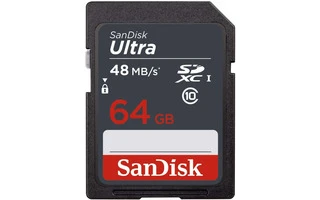 Sandisk SD Ultra SDHC 64GB 48MB/S Clase 10 UHS-I