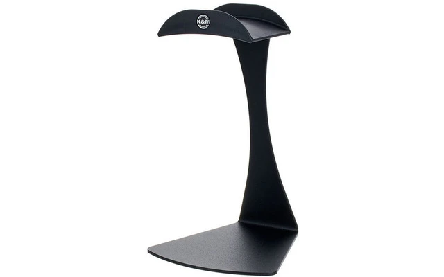 K&M 16075 - Soporte auriculares con almohadillas de goma antidelizantes