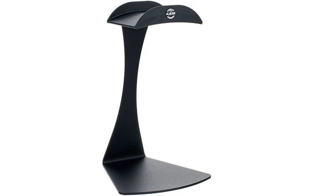 K&M 16075 - Soporte auriculares con almohadillas de goma antidelizantes
