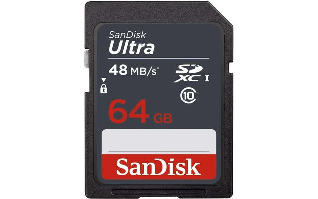 Sandisk SD Ultra SDHC 64GB 48MB/S Clase 10 UHS-I