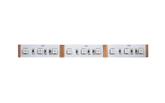 Imagenes de Cinta "DATA" con LEDs RGB animada con controlador - 270 LEDs 5M