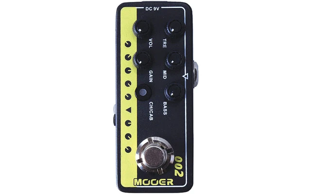 MOOER 002 UK Gold 900 Micro Preamp