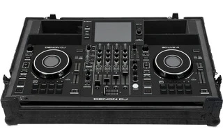 UDG Ultimate Flight Case Denon DJ SC LIVE 4 Black Plus (Ruedas)