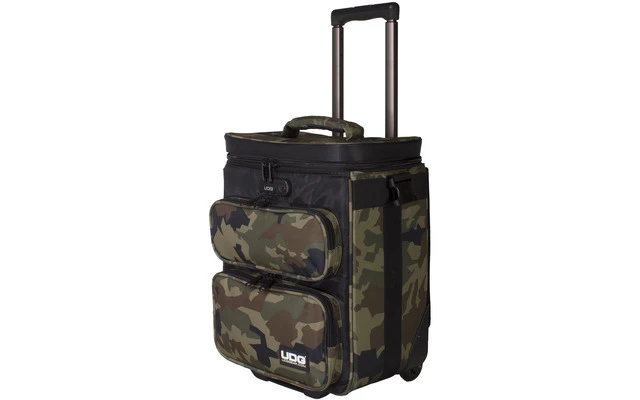 UDG Ultimate Digi Trolley To Go Black Camo Orange Inside