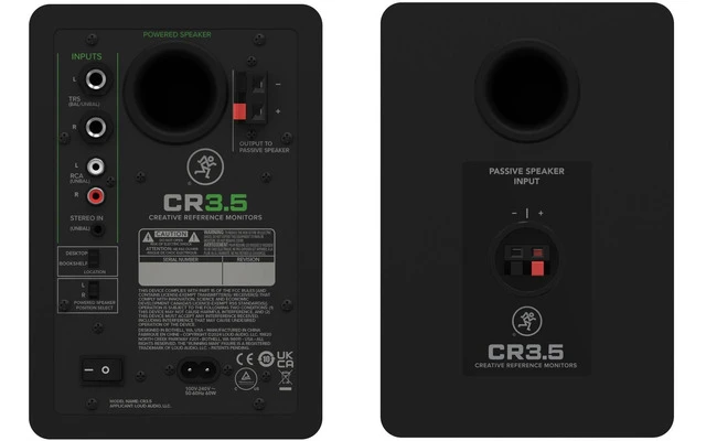 Imagenes de Mackie CR3.5 - Stock B