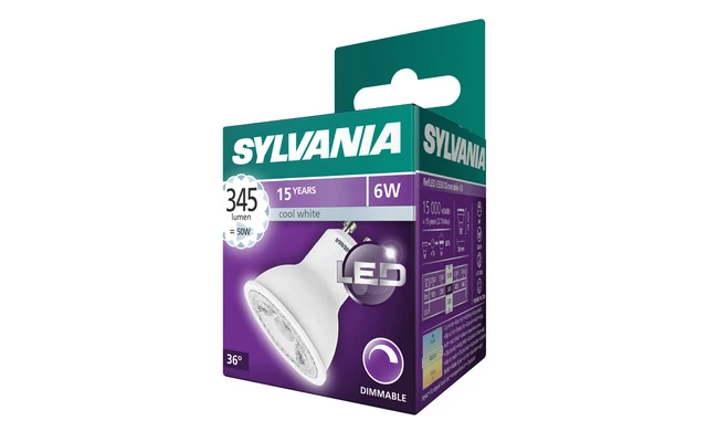 Bombilla LED GU10 5.5 W 345 lm 4000 K - Sylvania 0027442