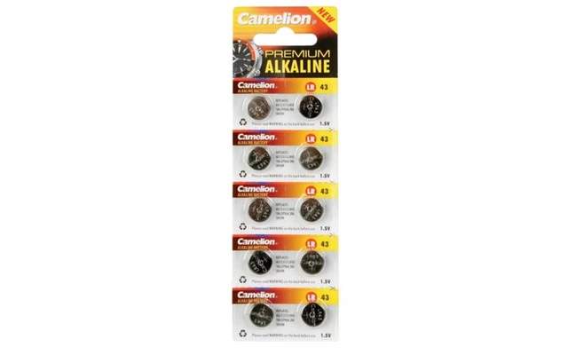 PILA DE BOTÓN PARA RELOJ 1.5V-108mAh LR43/AG12 (10 uds./blister