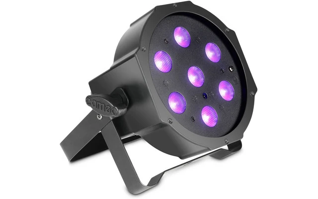 Cameo FLAT PAR CAN 7X3W UV IR