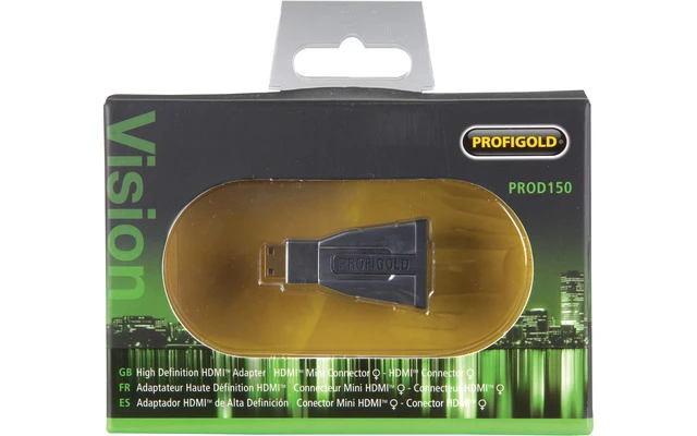 Adaptador de HDMI Mini de alta velocidad con Ethernet