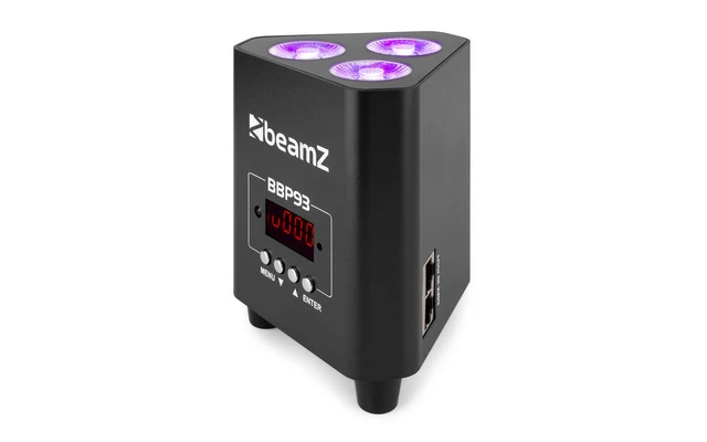 Beamz BBP93 Battery Uplight Par 3x 10W