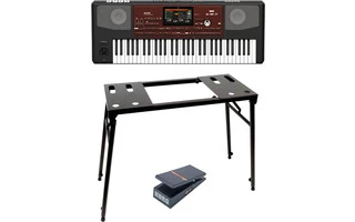 Korg PA700 + Korg EXP2 + Soporte de teclado universal